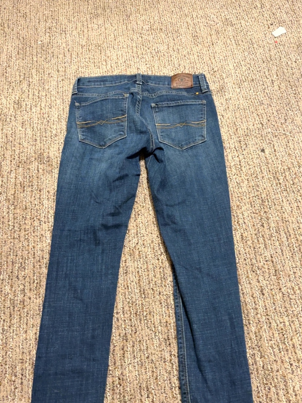 Lucky Brand Women's Dark Blue Skinny Jeans